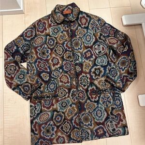 Missoni Colorful Knit Jacket Coat